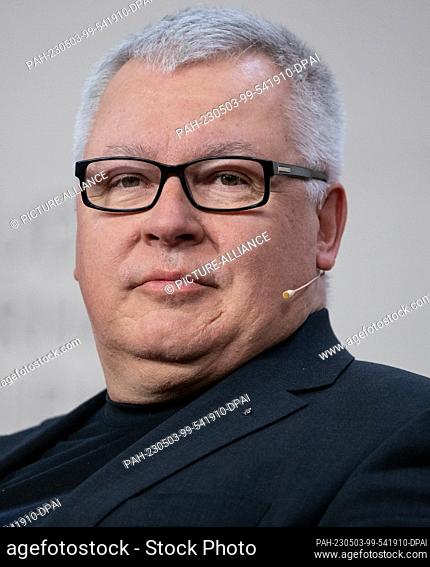 03 May 2023, Bavaria, Gmund: Stefan Knupfer, Member of the Board of AOK Plus, attends the Ludwig Erhard Summit. The two-day summit is attended by...