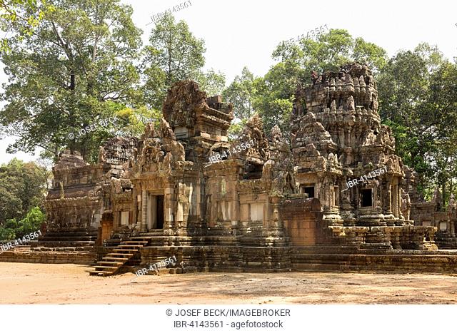 North side of Chau Say Tevoda temple, Angkor, Siem Reap Province, Cambodia