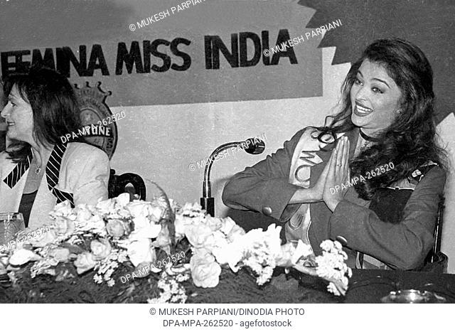 Indian Bollywood actress Aishwarya Rai Bachchan, India, Asia, 1994s