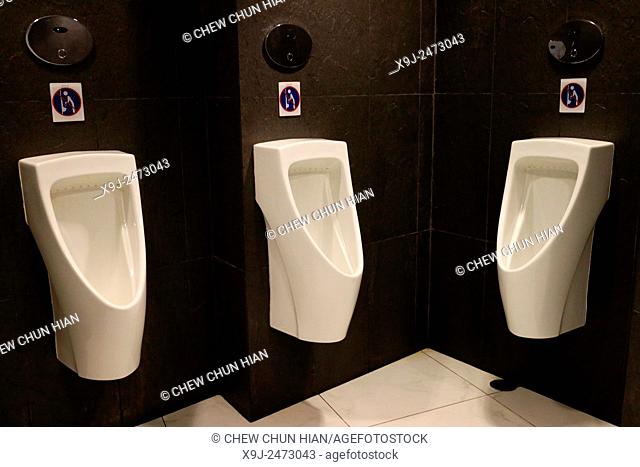 Mens public toilet
