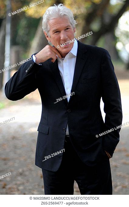Richard Gere; gere; actor; celebrities; 2015; rome; italy; event; photocall ; franny