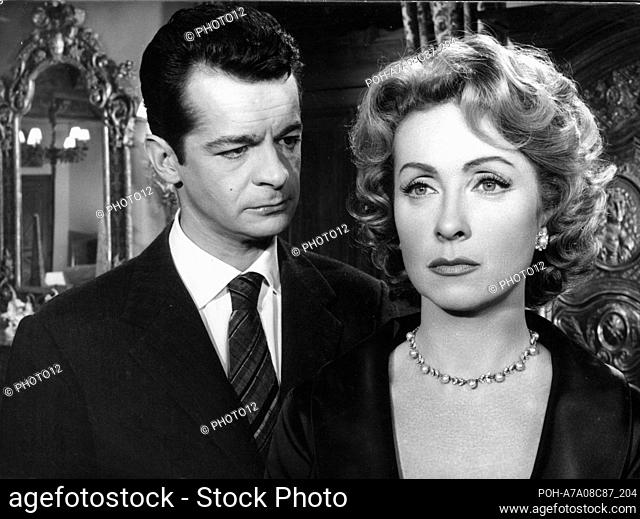 Marie Octobre  Year: 1959 - France Director: Julien Duvivier Danielle Darrieux, Serge Reggiani Restricted to editorial use