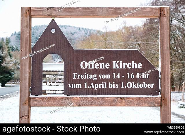 Königshütte im Harz Winter