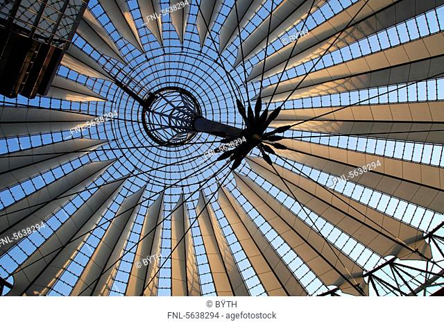 Roof of the Sony Center, Berlin, Germany