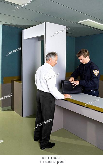 Police security check