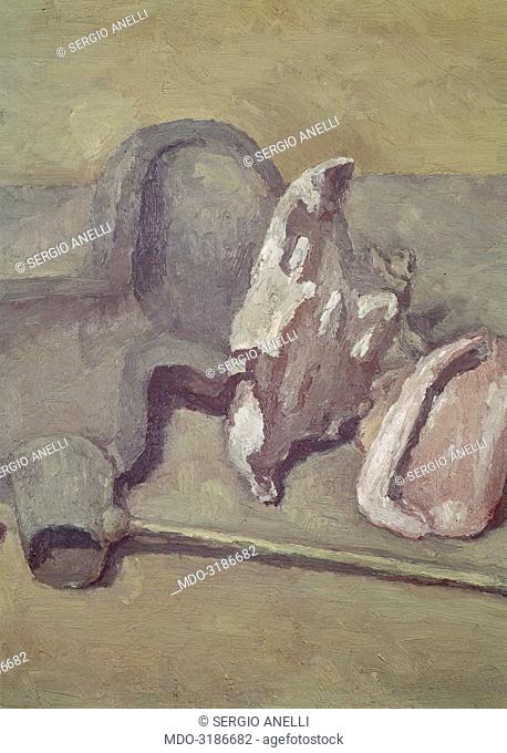 Still Life (Natura morta), by Giorgio Morandi, 1929, 20th Century, oil on canvas