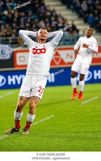 Standard's Maxime Lestienne pictured during a soccer match between KAA Gent and Standard de Liege, Sunday 03 November 2019 in Gent