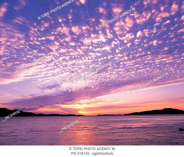 Sunset, Anmyeondo Islasd, Taean Haean National Park, Chungnam, Korea