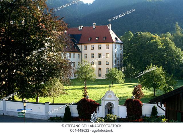 Ettal monastery. Bavaria, Germany