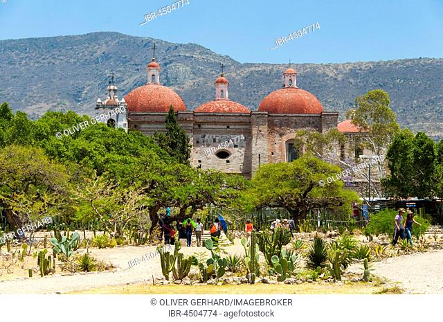 Church and palace of Palasta of Mitla, Oaxaca, Mexico