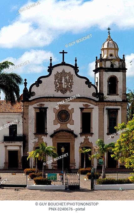 South America, Amazon, Olinda, Baroque church Sao Josedos pescadores, state of Pernambuco