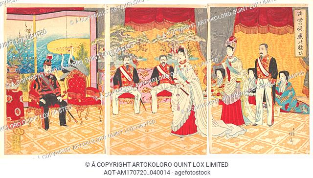 å¾¡ä¸–ã®æ „æ±ã®ç²§, Imperial Prosperity: Ceremony in the Eastern Capital (Miyo no sakae azuma no kewai), Meiji period (1868â€“1912), ca