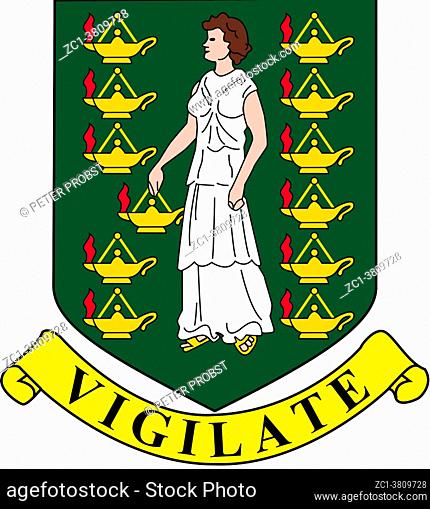 Coat of arms of the British Virgin Islands