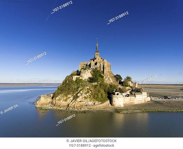 Mont St Michel, Manche department, Normandy, France