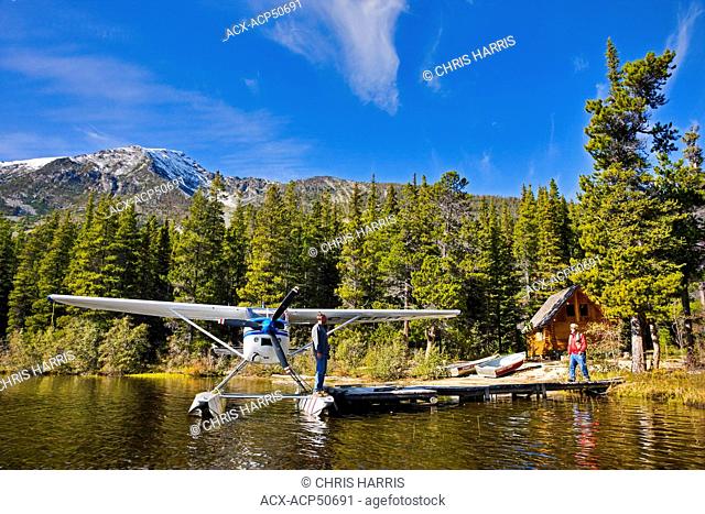 Fly-in fishing at remote Chilcotin cabin