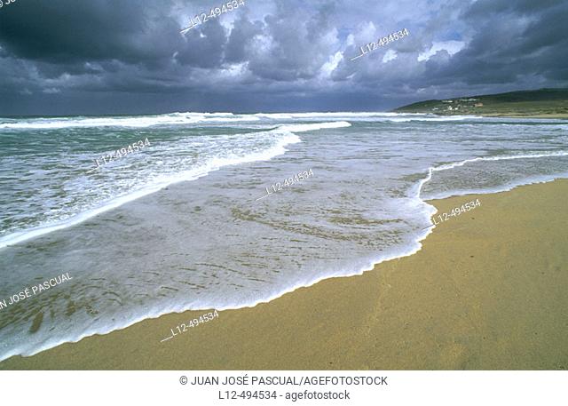 Beach near Baldaio, Costa da Morte. La Coruña province, Galicia, Spain