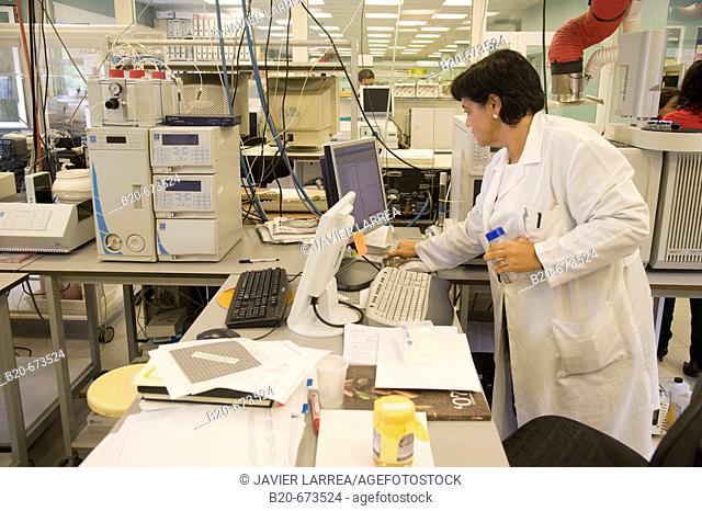 Ion chromatography, FID, Laboratory of Agri-Environmental Safety, Departamento de Agrosistemas y Recursos Naturales, Neiker Tecnalia