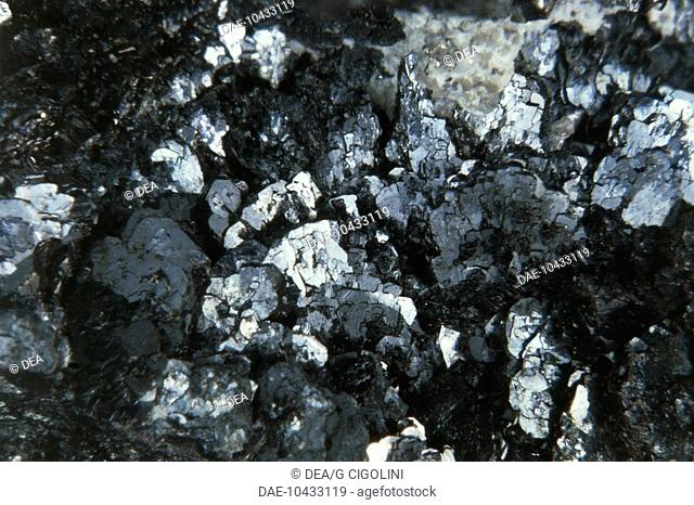 Minerals: Miargyrite (Silver Antimony Sulfide)