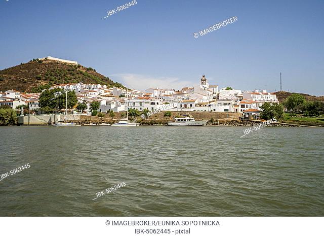 Sanlucar de Guadiana which Guadiana river, Andalusia, Spain, Europe