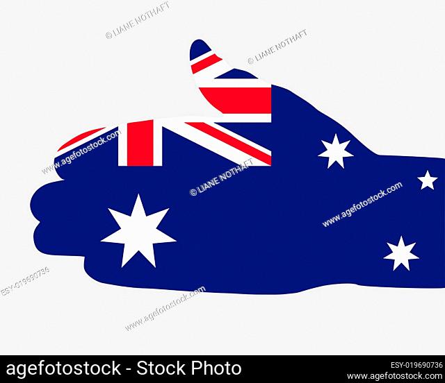 Australischer Handschlag