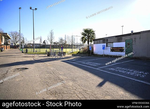 Illustration picture shows the sports complex in the Bempt quarter in Vorst - Forest, Brussels, which Belgian soccer team Royale Union Saint-Gilloise is eyeing...