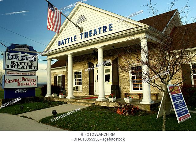 Gettysburg, PA, Pennsylvania, Battle Theatre, Tour Center, General Pickett's Buffets