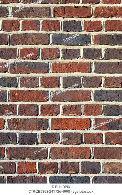 Decorative brickwork: English bond. This pattern comprising alternating courses of headers and stretchers. It is one of the strongest bonds as it has no...
