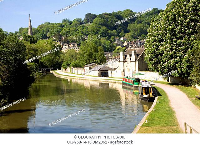 Kennet and Avon canal, Widecombe, Bath
