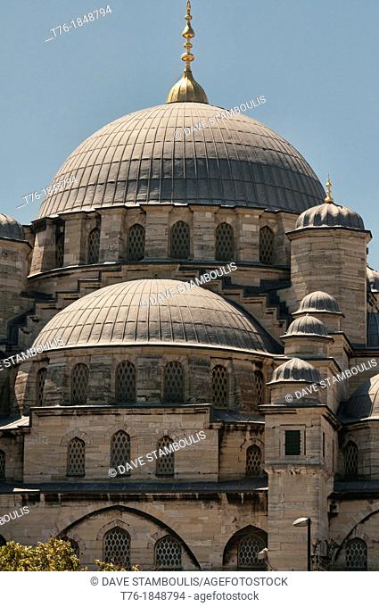The Rüstem Pasha Mosque in Istanbul, Turkey