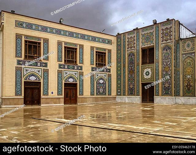 holy shrine of Shah Ceragh in Shiraz Iran