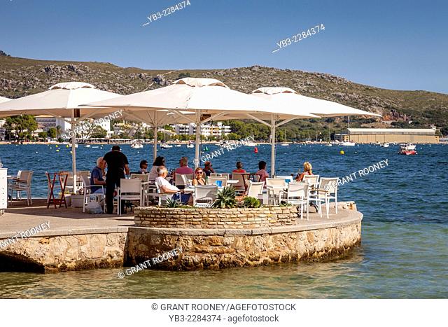 Seafront Cafe/Restaurant, Puerto Pollensa, Mallorca - Spain