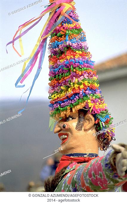 'Miel-Otxin', Carnaval de Lantz. Navarra. Spain