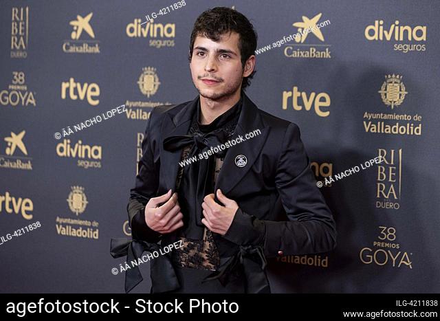 Omar Banana asistió a los candidatos a Goya Cine Premios Cena Fiesta 2024 Photocall en el Parque de la Florida el 19 de diciembre de 2023 en Madrid, España