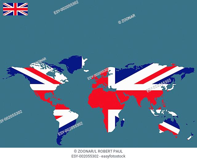 union jack world map