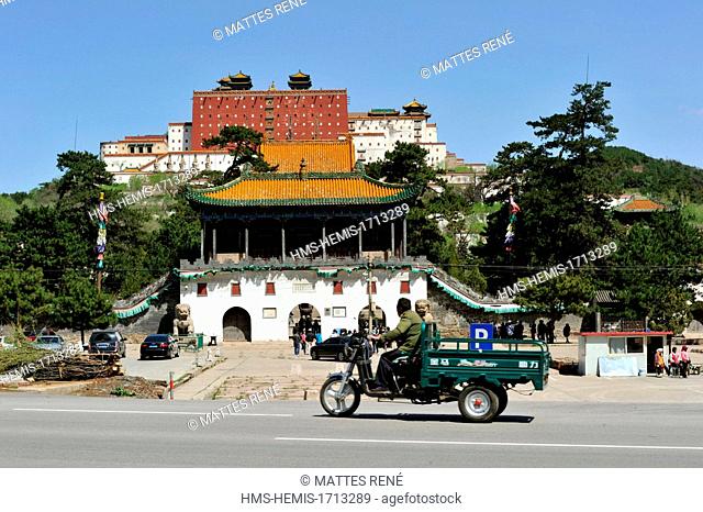 China, Hebei province, Chengde, Puto Zongcheng temple, listed as World Heritage by UNESCO