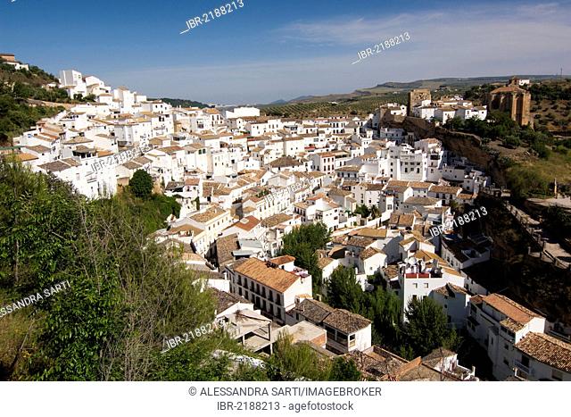 Setenil de las Bodegas, Pueblos Blancos, White Villages, Andalusia, Spain, Europe