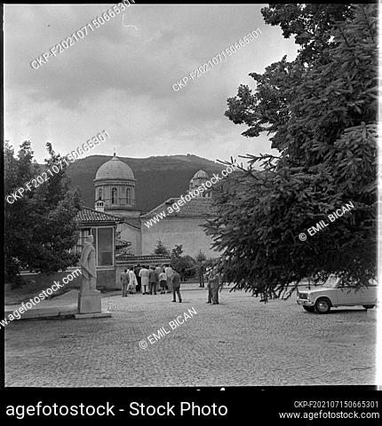 ***JULY 27, 1972 FILE PHOTO***Small Town Klisura in central Bulgaria, July 27, 1972. Bulgaria called the ""Land of Roses"" - the first batch of rose oil was...