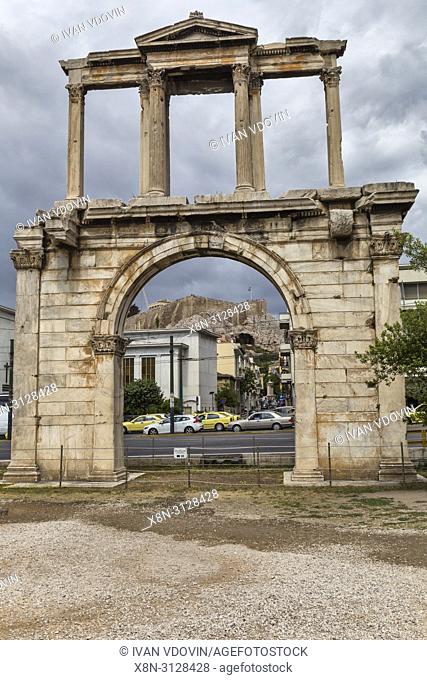 Hadrian Arch (132 AD), Athens, Greece
