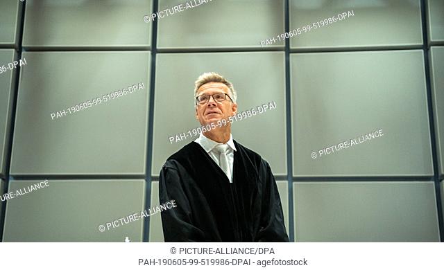 05 June 2019, Lower Saxony, Oldenburg: Sebastian Bührmann, Vorsitzender Richter im Prozess gegen den Patientenmörder Niels Högel