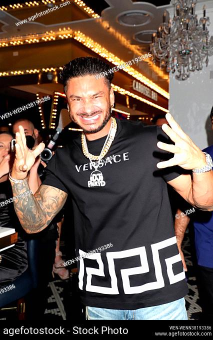 Sugar Factory's Official DJ, TV Personality and ""Jersey Shore"" Star Pauly D hosts the grand opening at New Sugar Factory Las Vegas at Harmon Corner Retail...