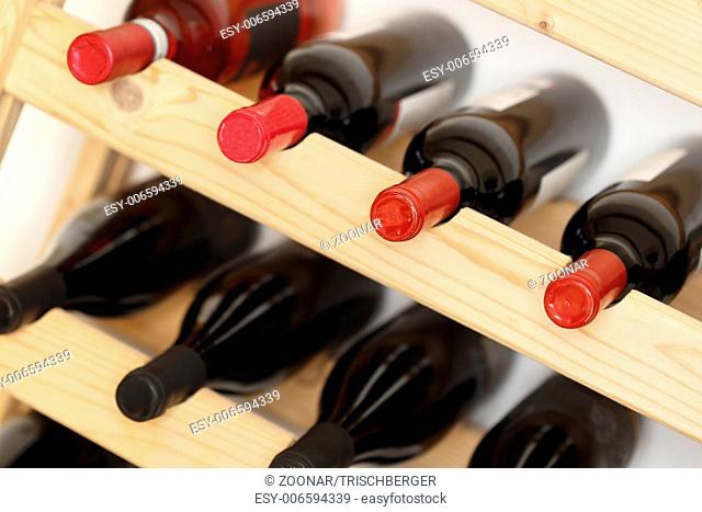 different wine bottles
