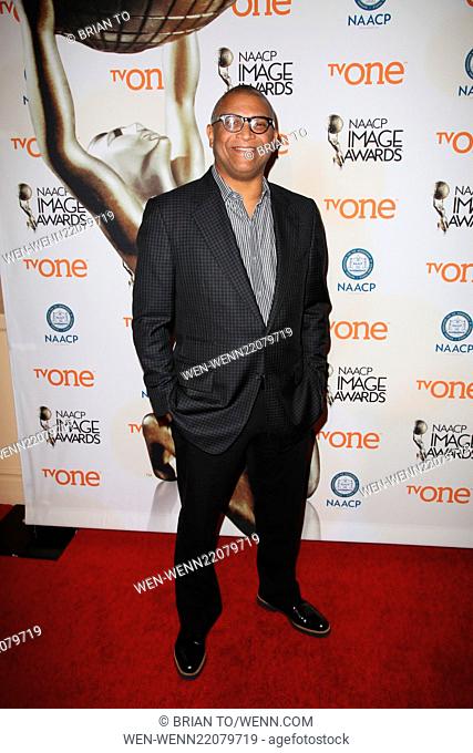 46th NAACP Image Awards at The Beverly Hilton - Arrivals Featuring: Reginald Hudlin Where: Los Angeles, California, United States When: 17 Jan 2015 Credit:...