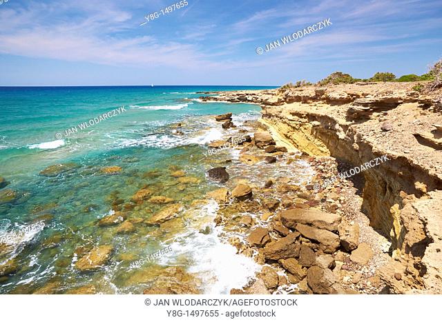 Seashore near Limnionas, Kos Island, Dodecanese, Greece
