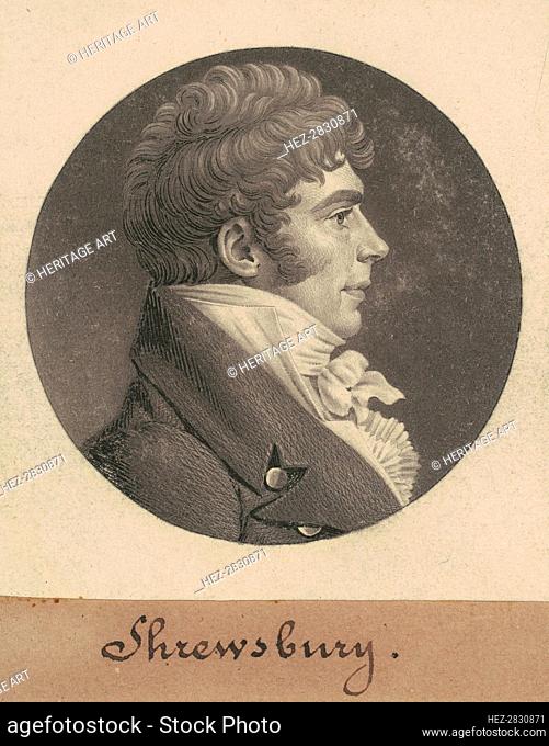 Shrewsbury, 1809. Creator: Charles Balthazar Julien Févret de Saint-Mémin