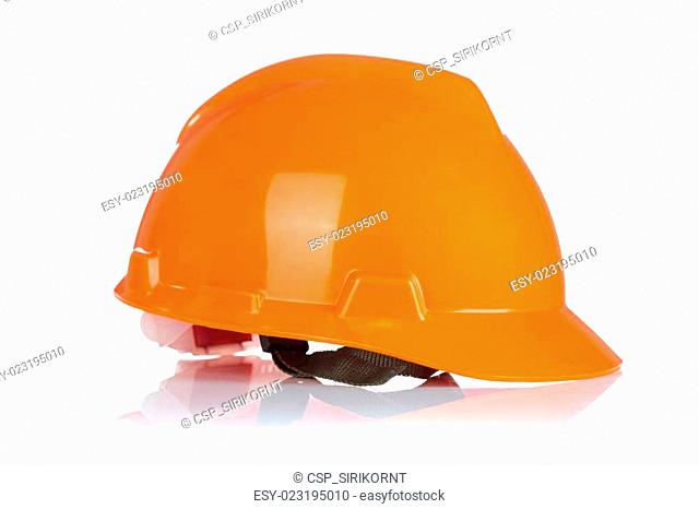 Safety helmet isolated on white