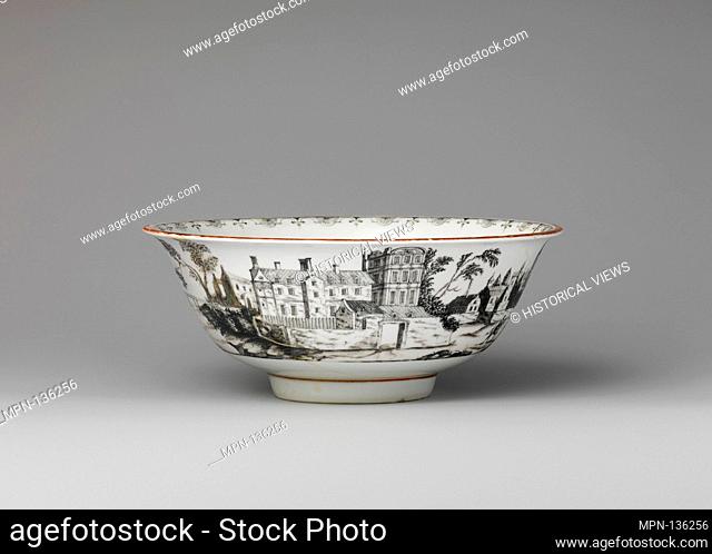 Slop bowl. Factory: Vienna; Factory director: Du Paquier period (1718-1744); Date: ca. 1735; Culture: Austrian, Vienna; Medium: Hard-paste porcelain;...