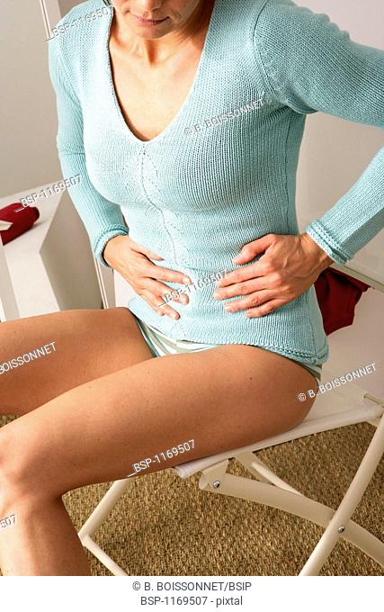 ABDOMINAL PAIN IN A WOMAN Model