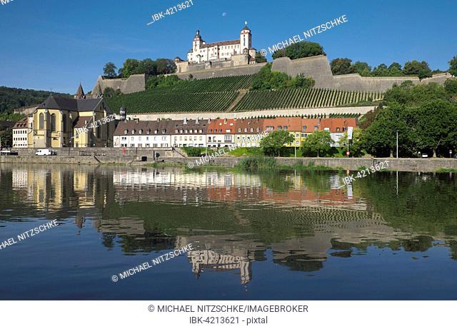 Marienberg Fortress, Würzburg, Lower Franconia, Bavaria, Germany