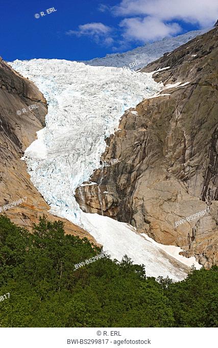 Briksdalsbreen Glacier, Norway, Jostedalsbreen National Park