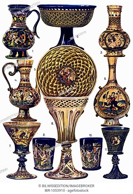 Venetian glass work, modern times, Italian ornament
